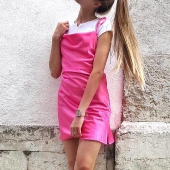 Brandy Melville Dresses Brandy Melville Rare Satin Cowl Neck Hot